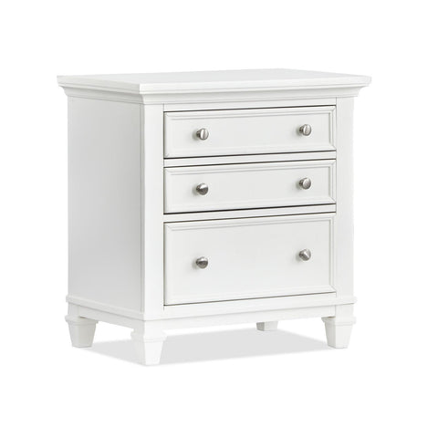  Magnussen Charleston B5611-01WH Drawer Nightstand - White IMAGE 1