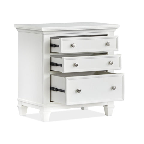  Magnussen Charleston B5611-01WH Drawer Nightstand - White IMAGE 2