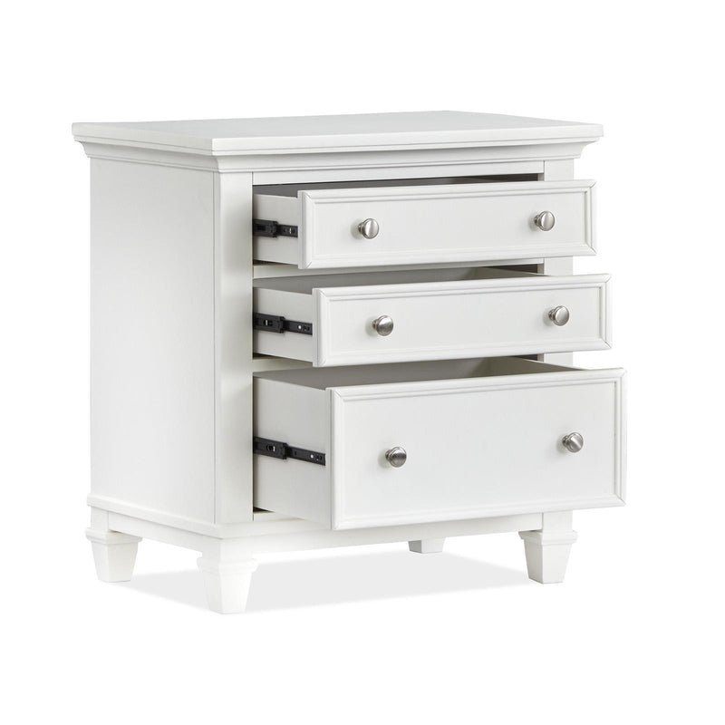 Magnussen Charleston B5611-01WH Drawer Nightstand - White IMAGE 2