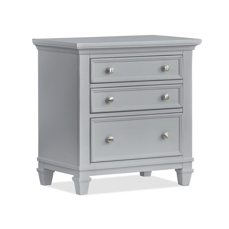 Magnussen Charleston B5611-01GY Drawer Nightstand - Grey IMAGE 1