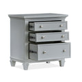  Magnussen Charleston B5611-01GY Drawer Nightstand - Grey IMAGE 2