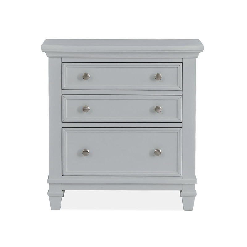 Magnussen Charleston B5611-01GY Drawer Nightstand - Grey IMAGE 3