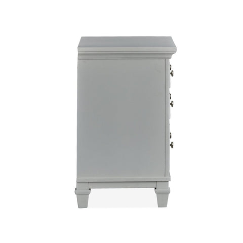  Magnussen Charleston B5611-01GY Drawer Nightstand - Grey IMAGE 4