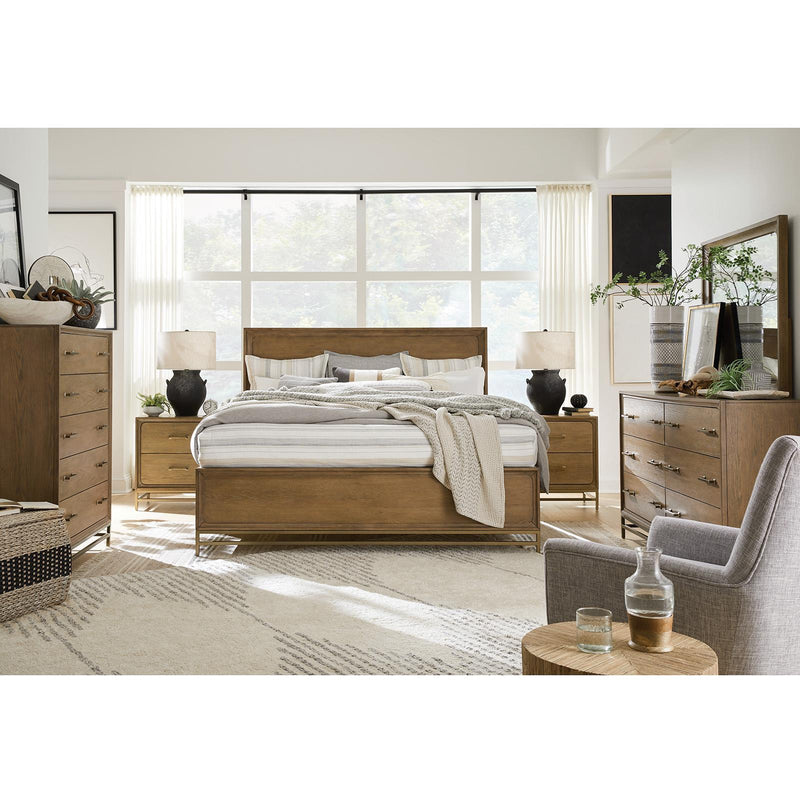 Magnussen Lindon B5570-54A Queen Panel Bed with Storage Rails IMAGE 5
