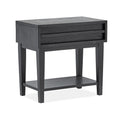  Magnussen Lindon B5570-05D Dark Open Nightstand IMAGE 1