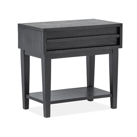  Magnussen Lindon B5570-05D Dark Open Nightstand IMAGE 1