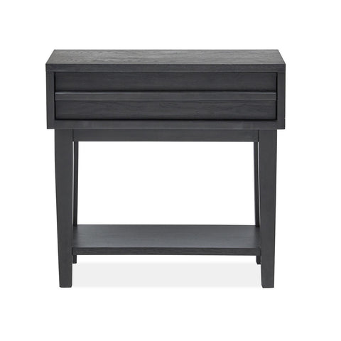  Magnussen Lindon B5570-05D Dark Open Nightstand IMAGE 3