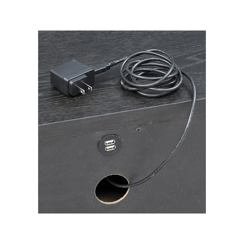  Magnussen Lindon B5570-05D Dark Open Nightstand IMAGE 7