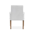  Magnussen Lindon D5570-73W Dining Arm Chair with White Upholstered Seat & Back IMAGE 5
