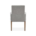  Magnussen Lindon D5570-73G Dining Arm Chair with Grey Upholstered Seat & Back IMAGE 4