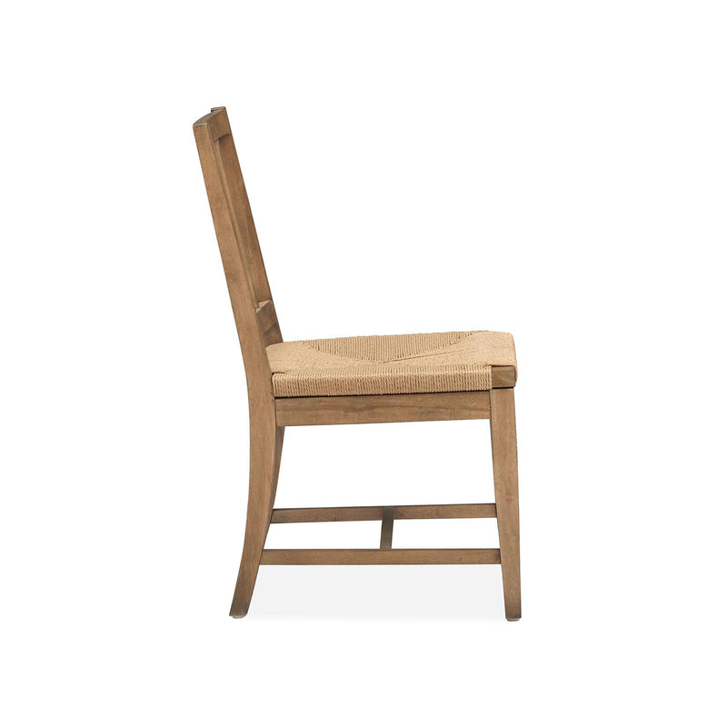 Magnussen Lindon D5570-64 Dining Side Chair with Paper Cord Seat IMAGE 3