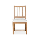 Magnussen Lindon D5570-62W Dining Side Chair with White Upholstered Seat IMAGE 2