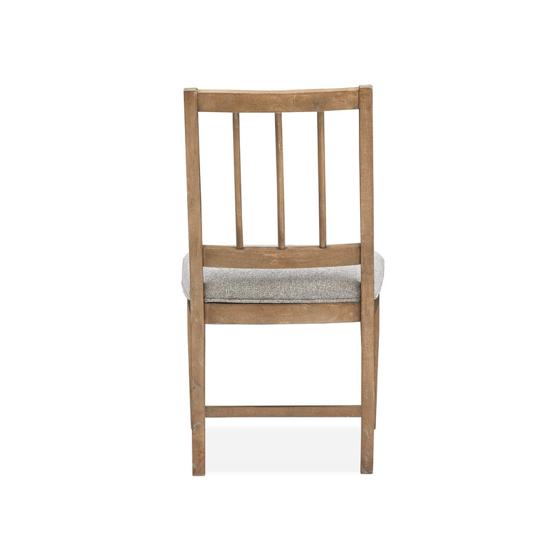 Magnussen Lindon D5570-62G Dining Side Chair with Grey Upholstered Seat IMAGE 5