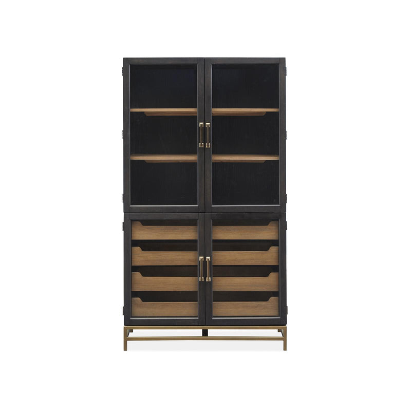Magnussen Lindon D5570-01B Two Tone Dining Cabinet IMAGE 4