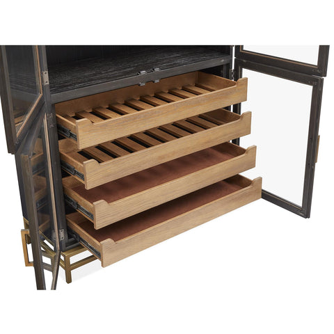  Magnussen Lindon D5570-01B Two Tone Dining Cabinet IMAGE 7