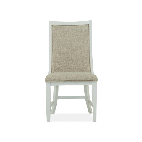  Magnussen Heron Cove D4400-66 Upholstered Host Side Chair IMAGE 2