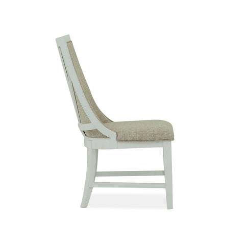  Magnussen Heron Cove D4400-66 Upholstered Host Side Chair IMAGE 3