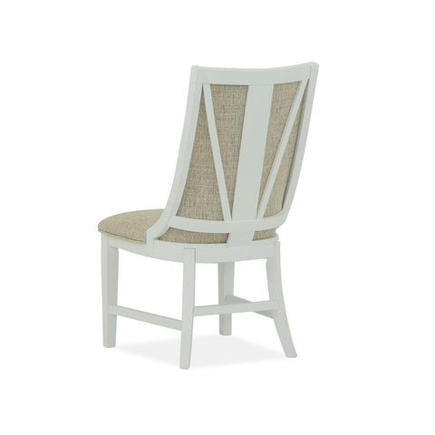  Magnussen Heron Cove D4400-66 Upholstered Host Side Chair IMAGE 4