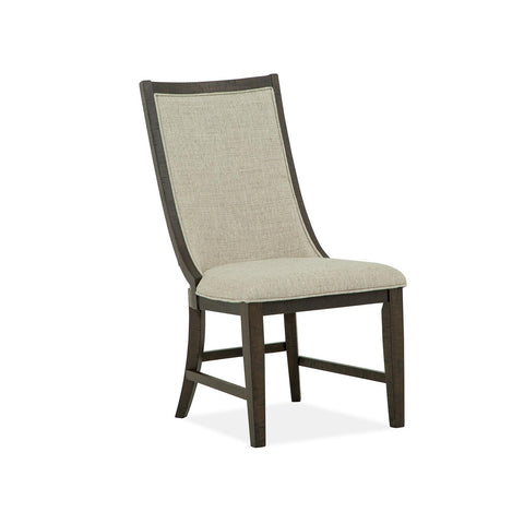  Magnussen Westley Falls D4399-66 Upholstered Host Side Chair IMAGE 1