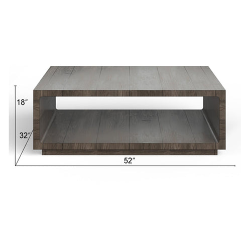  Magnussen LeLand T5704-43 Rectangular Cocktail Table with Casters IMAGE 7