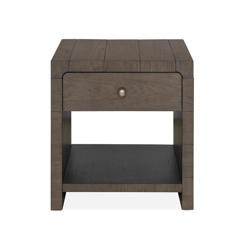 Magnussen LeLand T5704-03 Rectangular End Table IMAGE 2