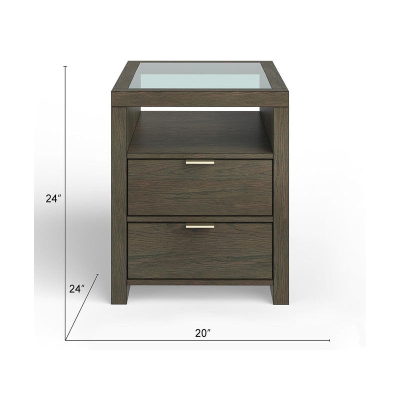 Magnussen Merrick T5653-03 Rectangular End Table IMAGE 3
