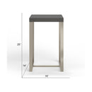 Magnussen Langston T5652-31 Rectangular Accent End Table IMAGE 3