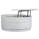 Magnussen Claudette T5644-57 Round Lift Top Cocktail Table with Casters IMAGE 2
