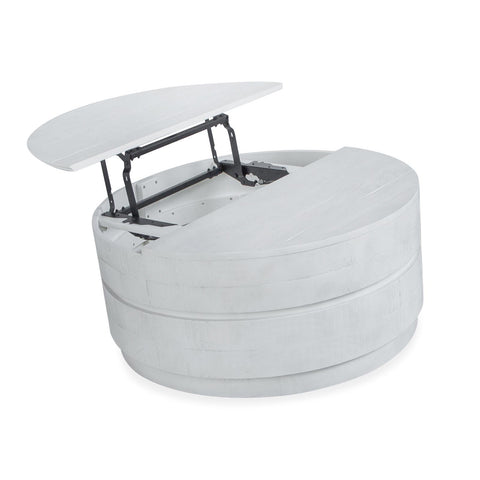  Magnussen Claudette T5644-57 Round Lift Top Cocktail Table with Casters IMAGE 5