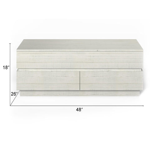  Magnussen Claudette T5644-50 Lift Top Storage Cocktail Table with Casters IMAGE 7