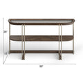  Magnussen Elora T5639-75 Demilune Sofa Table IMAGE 3