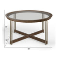 Magnussen Elora T5639-45 Round Cocktail Table IMAGE 3