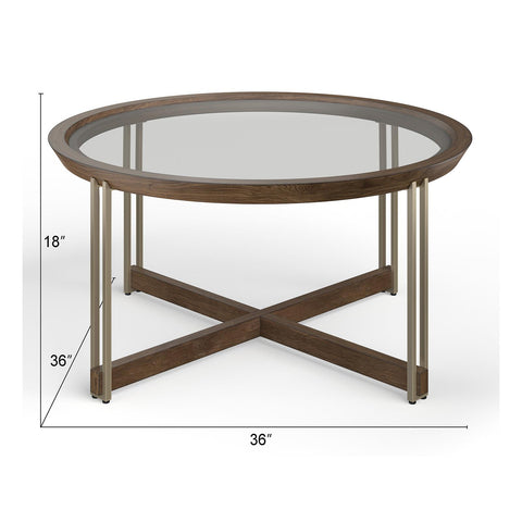  Magnussen Elora T5639-45 Round Cocktail Table IMAGE 3