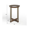  Magnussen Elora T5639-35 Round Accent Table IMAGE 3