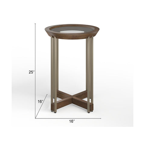  Magnussen Elora T5639-35 Round Accent Table IMAGE 3