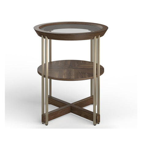  Magnussen Elora T5639-05 Round End Table IMAGE 1