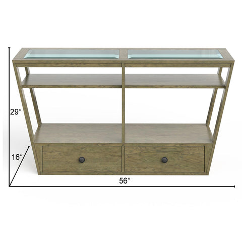  Magnussen Hardison T5631-73 Rectangular Sofa Table IMAGE 3