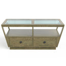 Magnussen Hardison T5631-43 Rectangular Cocktail Table with Casters IMAGE 1