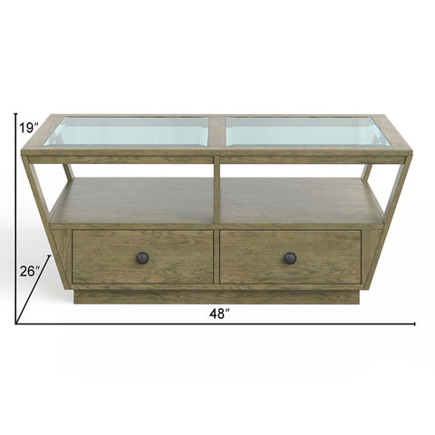  Magnussen Hardison T5631-43 Rectangular Cocktail Table with Casters IMAGE 3