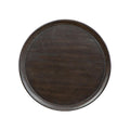  Magnussen Lindon T5570-30D Dark Round Pedestal Accent End Table IMAGE 2