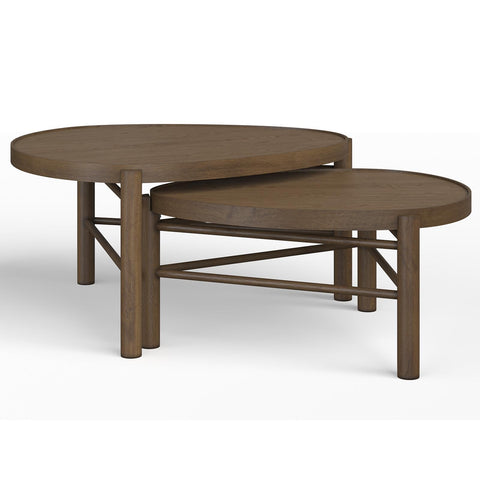  Magnussen Hadleigh T5558-52 Nesting Cocktail Table IMAGE 1