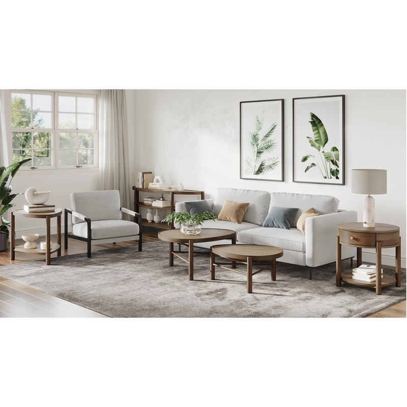 Magnussen Hadleigh T5558-34 Shaped Accent End Table IMAGE 3
