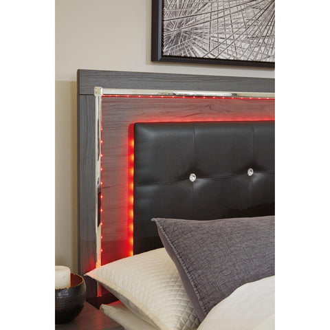  Signature Design by Ashley Lodanna B214B13 King Panel Bed with 2 Storage Drawers IMAGE 5