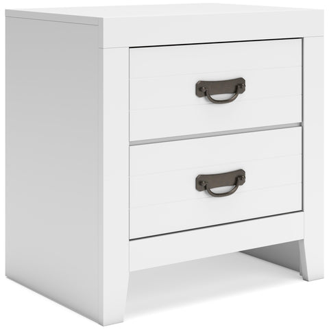  Signature Design by Ashley Binterglen B427-92 Two Drawer Night Stand IMAGE 1