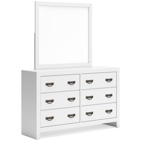  Signature Design by Ashley Binterglen B427B1 Dresser and Mirror IMAGE 1