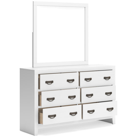  Signature Design by Ashley Binterglen B427B1 Dresser and Mirror IMAGE 2