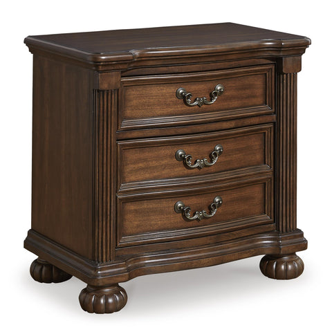  Signature Design by Ashley Lavinton B764-93 Three Drawer Night Stand IMAGE 1