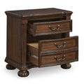  Signature Design by Ashley Lavinton B764-93 Three Drawer Night Stand IMAGE 2