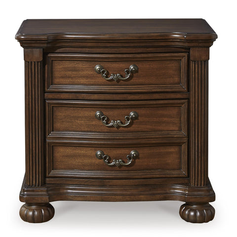  Signature Design by Ashley Lavinton B764-93 Three Drawer Night Stand IMAGE 3