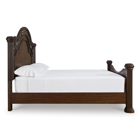  Signature Design by Ashley Lavinton B764B10 California King Poster Bed IMAGE 3